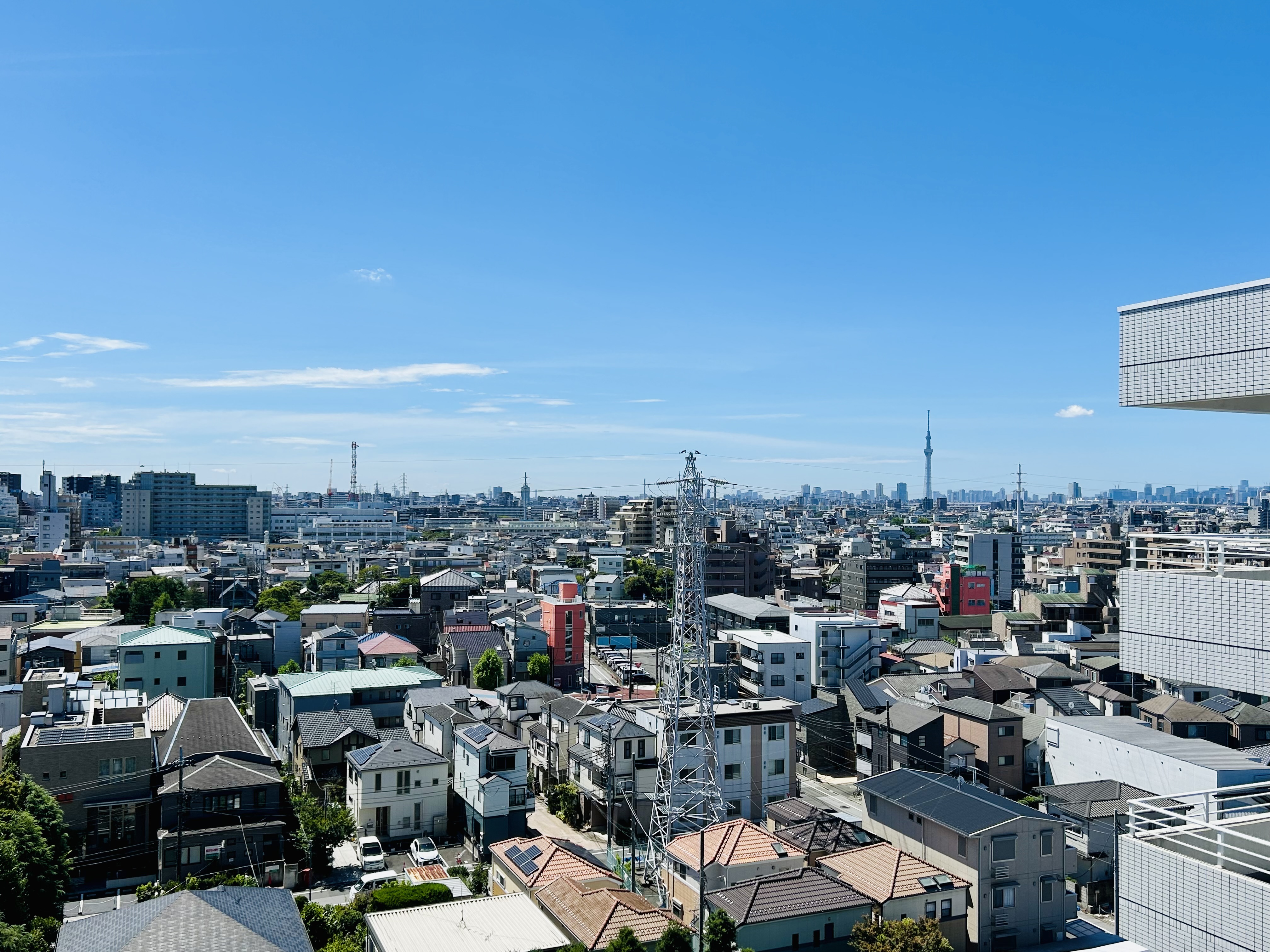 9階から見た風景